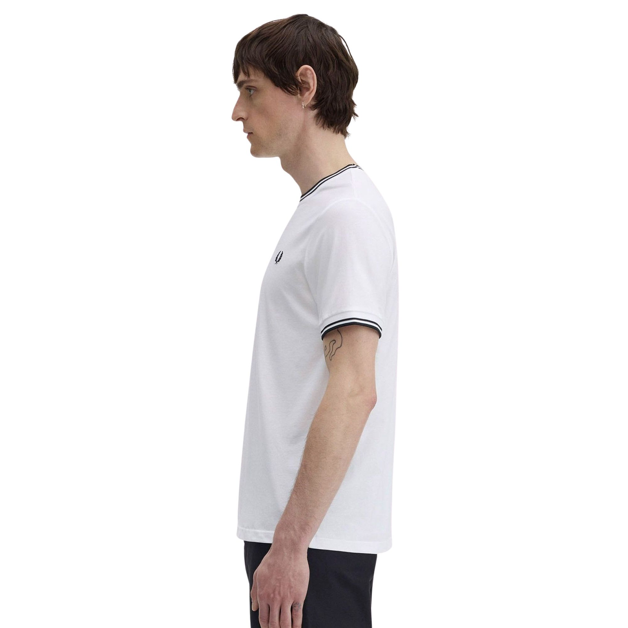 Fred Perry Twin Tipped Shirt Heren | PlutoSport